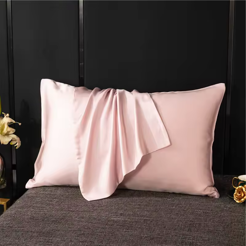 Kussensloop van moerbeizijde